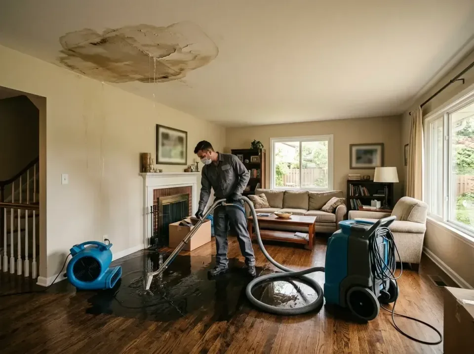 attic-pipe-burst-ceiling-drip-008 — frequently asked questions, Water Damage Restoration & Carpet Care in Lithonia, GA